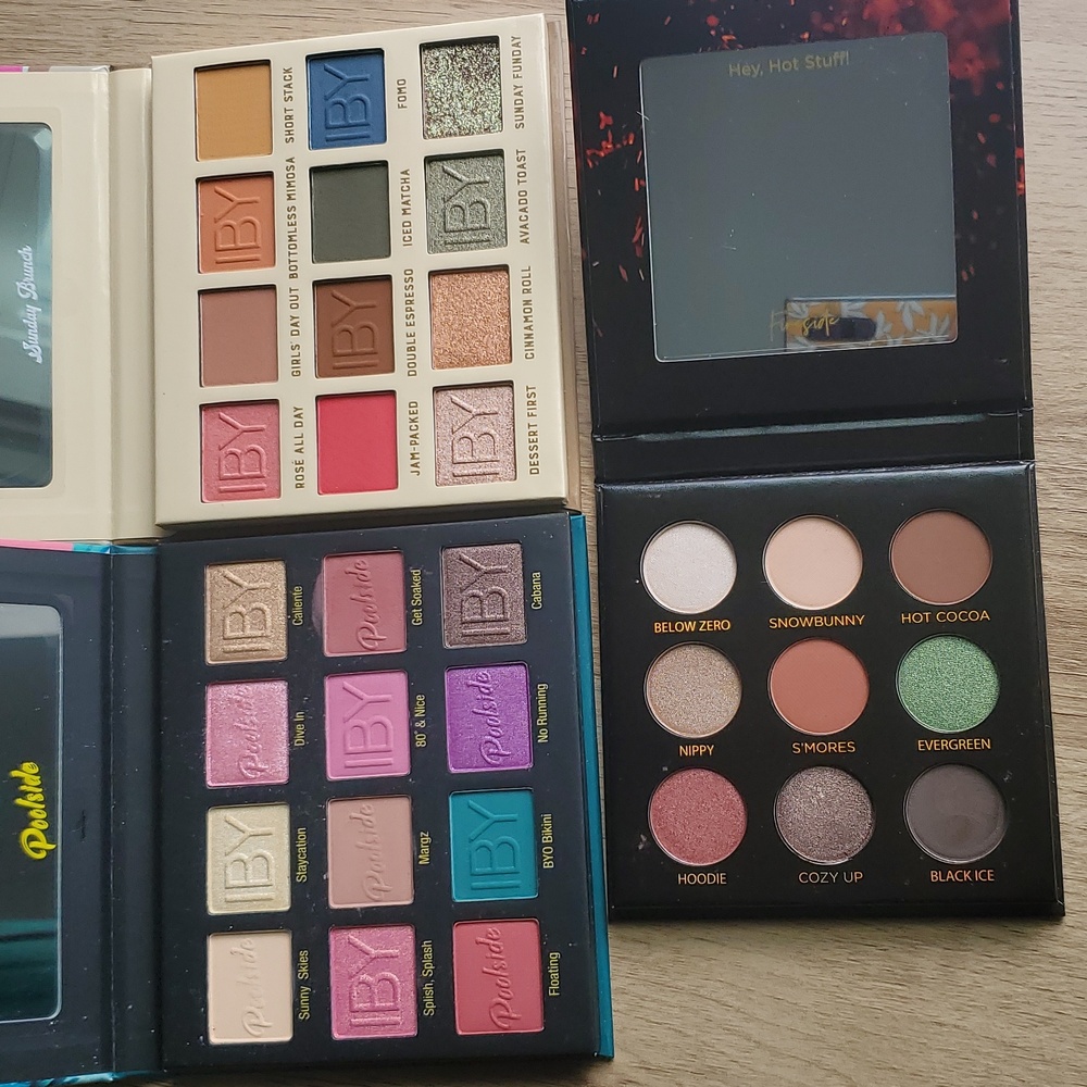 NWOB- IBY Eyeshadow Palette Bundle